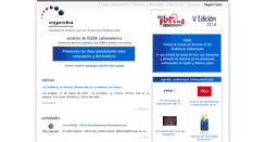 Desktop Screenshot of egedalatinoamerica.com